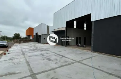 Aluguel de barracão comercial de alto padrão em são josé do rio preto - 600m² - distrito industrial