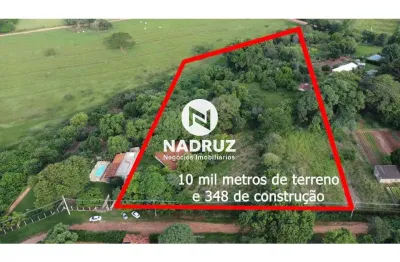 Chácara à venda em são josé do rio preto-sp, chácara recreio nossa senhora do líbano: 3 quartos, 1 suíte, 3 salas, 2 banheiros, 4 vagas, 348,42 m².