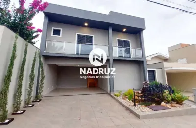 Casa em condomínio de luxo em são josé do rio preto-sp: 3 quartos, 3 suítes, 275m² de área privativa