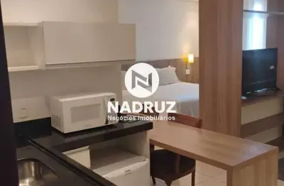 Flat/apartamento de 1 dormitório, com mobília completa.  total estrutura de lazer, serviços e comércio na melhor localização da cidade. 1 vaga de garagem.