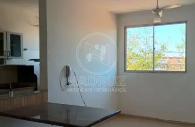 Apartamento em condomínio para locação em são josé do rio preto-sp, bairro duas vendas: 02 quartos, 01 sala, 01 banheiro, 1 vaga de garagem, 55m².