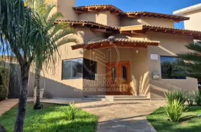 Casa de luxo em condomínio para locação em Residencial Jardins, São José do Rio Preto-SP: 3 quartos, 3 suítes, 2 salas, 5 banheiros, 4 vagas, 350m².