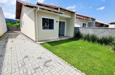 Casa com 2 quartos à venda no arapongas, indaial , 46 m2 por r$ 290.000
