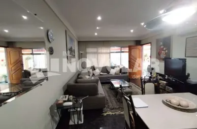 Sobrado na vila sabrina com 3 dormitórios, escritório e quintal