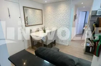 Apartamento vila maria baixa, mobiliado com muito bom gosto. em prédio com lazer e 1 vaga. confira!