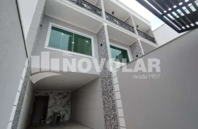 Sobrados novos no bairro parque vitória, com 3 dormitórios (1suite)