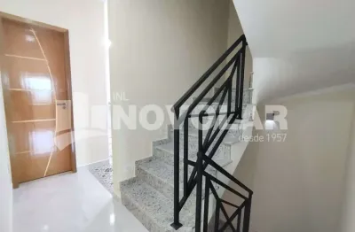 Sobrados novos no bairro parque vitória, com 3 dormitórios (1 suíte) e 2 vagas