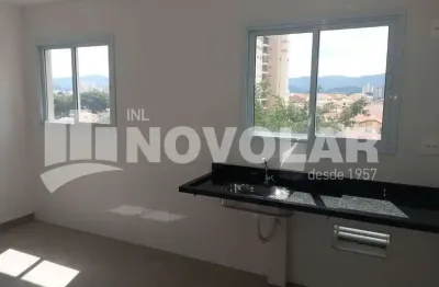 Apartamento, com 1 dormitório e uma vaga , sala, cozinha, banheiro.  água fria.