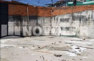 Terreno na vila maria com 250m² de área útil, murado, plano, para locação