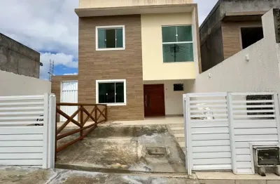 Casa duplex 3/4  no condomínio alto belo na caixa d'agua em lauro de freitas