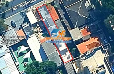 Terreno 240m² à venda em santo andré, vila valparaíso - av. atlântica - oportunidade única!