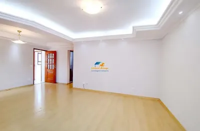 Excelente oportunidade de apartamento com 96m², semimobiliado, claro e arejado no bairro valparaíso em santo andré.