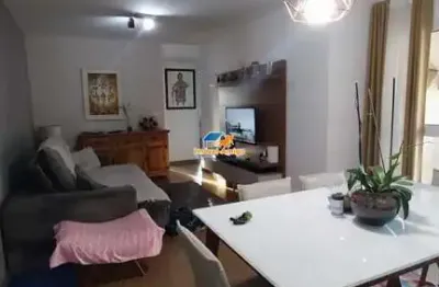 Apartamento semimobiliado com closet e churrasqueira em vila guiomar, santo andré