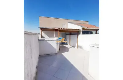 Cobertura com escada interna e baixo condomínio à venda na vila junqueira em santo andré - vago, pronto para morar!