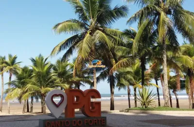 Canto do forte - apartamento próximo av. mallet com dormitório, sala com sacada e vaga de garagem.