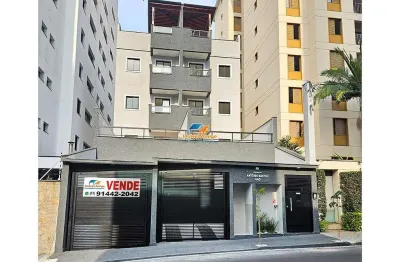 Cobertura na vila bastos em santo andré nova, com elevador, 2 vagas, acabamento de 1ª linha  e baixo condomínio!
