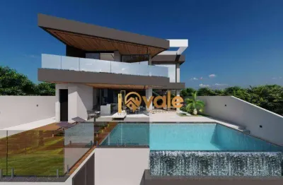 Casa com 5 suítes à venda, condomínio jaguary - são josé dos campos/sp