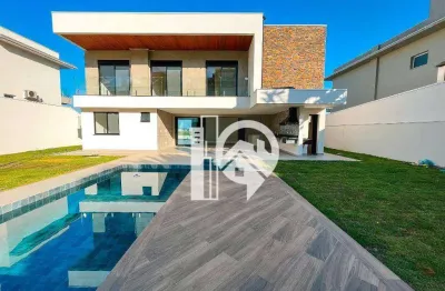 Casa de alto padrão com 4 suítes à venda, condomínio reserva do paratehy - são josé dos campos/sp