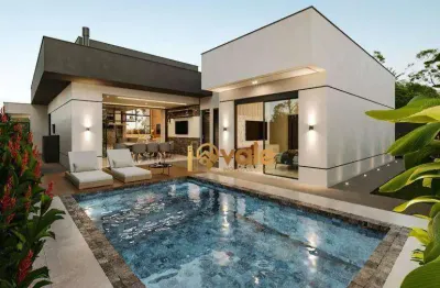 Casa térrea com 4 suites à venda, 235 m² - urbanova - são josé dos campos/sp