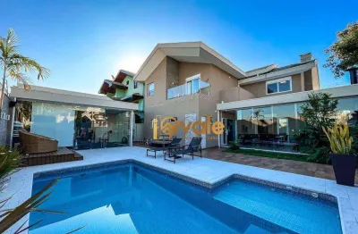 Casa com 5 suítes à venda, jardim aquarius - são josé dos campos/sp