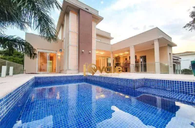 Casa alto padrão 411m2 condomínio mirante do vale - jacareí sp