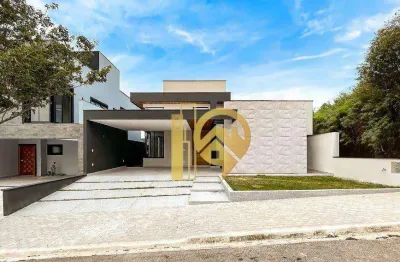 Casa térrea com 150 m² 3 suites à venda no condomínio terras do vale - caçapava/sp