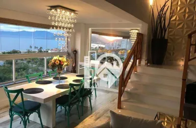 Cobertura 3 suítes à venda,247 m² -praia do indaiá-caragua/sp