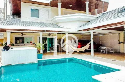 Casa com 5 dormitórios à venda, 567 m² -  no coração do jardim aquarius - são josé dos campos/sp