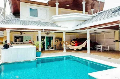 Casa com 5 dormitórios à venda, 567 m² -  no coração do jardim aquarius - são josé dos campos/sp