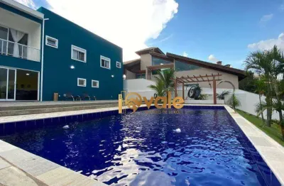 Casa com 5 dormitórios à venda- condomínio lago dourado - jacareí/guararema -sp