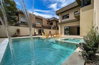 Casa em condomínio com 5 suítes à venda, 480 m² jardim do golfe - sjcampos/sp