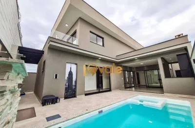 Casa com 3 suites à venda, 220 m² no condomínio terras do vale - caçapava/sp