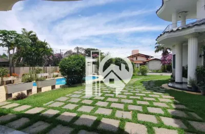 Lindo sobrado com uma incrível cascata na sala de estar com pé direito duplo - condomínio village paineiras - pindamonhangaba/sp