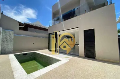 Casa com 3 dormitórios à venda, excelente casa novíssima -280 m² - urbanova - sj dos campos/sp