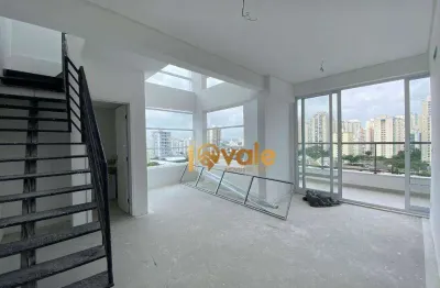 Apartamento duplex com 1 dormitório à venda, 85 m² - jardim aquarius - são josé dos campos/sp