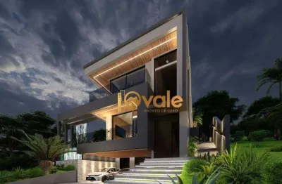 Sobrado com 4 suítes à venda, 590 m² - condomínio residencial alphaville i - são josé dos campos/sp