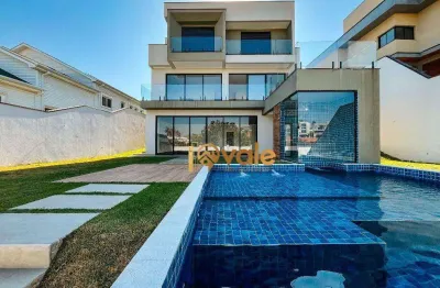 Casa com 5 suítes à venda, condomínio alphaville i - são josé dos campos/sp