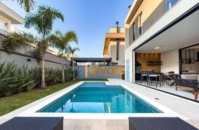 Casa com 4 suítes à venda, 380 m² porta fechada no jardim do golfe - são josé dos campos/sp