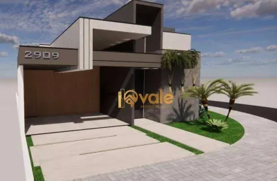 Casa térrea a venda,  3 dormitórios, 160,99 m² - cond. terras do vale - caçapava/sp