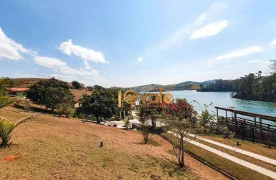 Chácara beira da represa 56.000m2 à venda - jaguari - são josé dos campos sp