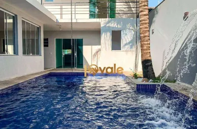 Casa com 4 dormitórios para alugar, 216 m² - villa branca - jacareí/sp