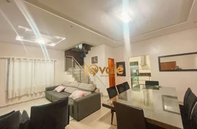 Sobrado de alto padrão com 3 dormitórios à venda, 220 m²  jardim crystal park - jacareí/sp