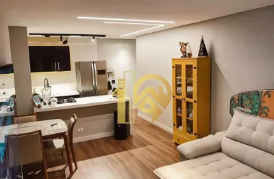 Apartamento com 3 dormitórios à venda, 83 m²- rio abaixo - jacareí/sp