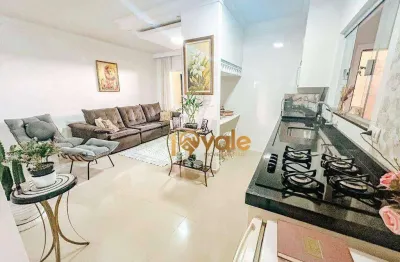 Casa com 3 dormitórios à venda, 80 m² - villa branca - jacareí/sp