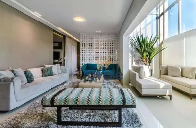 Cobertura com 4 dormitórios para alugar, 345 m² por r$ 20.180,00/mês - jardim das colinas - são josé dos campos/sp