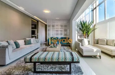 Cobertura com 4 dormitórios para alugar, 345 m² por r$ 20.180,00/mês - jardim das colinas - são josé dos campos/sp