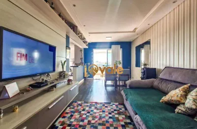 Apartamento 3 dormitórios à venda, 92 m²  centro - jacareí/sp