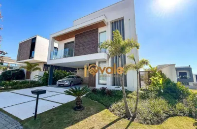 Casa com 5 dormitórios à venda, 390 m² - condomínio residencial alphaville - são josé dos campos/sp