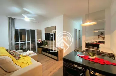 Apartamento com 3 dormitórios à venda, 76 m²  - jardim santa maria - jacareí/sp