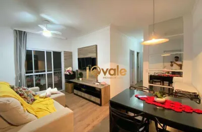 Apartamento com 3 dormitórios à venda, 76 m²  - jardim santa maria - jacareí/sp